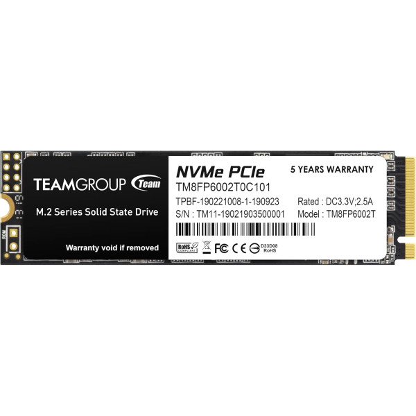 SSD Teamgroup 2TB MP33 PCIe...