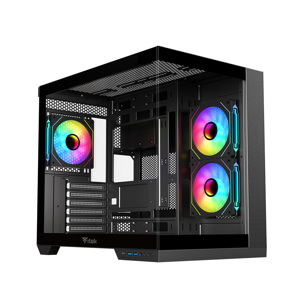 Case DARK CAVE DS BLACK - Itek