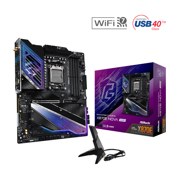 ASROCK X870E Nova WiFi...