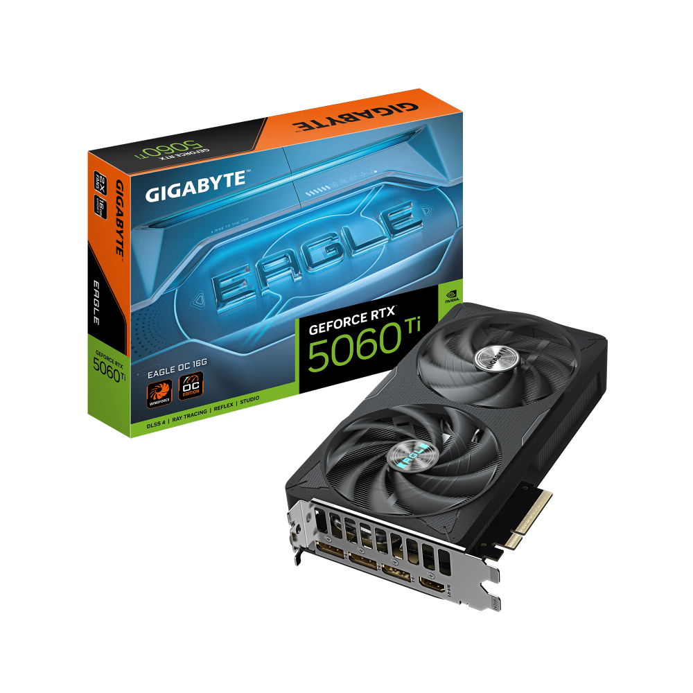 GIGABYTE RTX 5060 Ti EAGLE OC 16G GV-N506TEAGLE OC-16GD GIGABYTE RTX 5060 Ti EAGLE OC 16G GV-N506TEAGLE OC-16GD