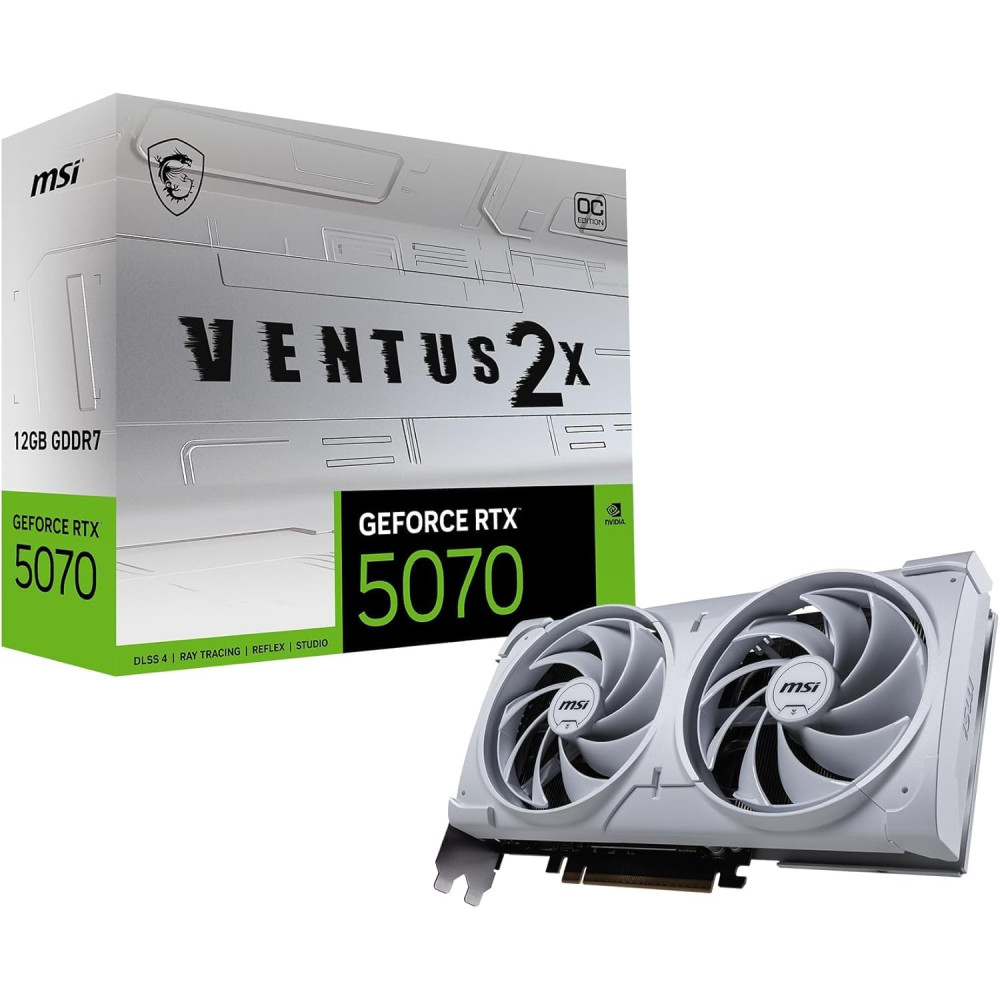 MSI GeForce RTX 5070 Ventus 2X OC White V532-004R