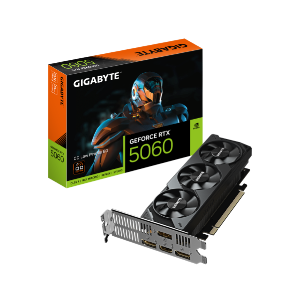 GIGABYTE RTX 5060 OC Low Profile 8G GV-N5060OC-8GL