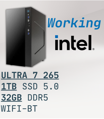 PC Gaming ITEK B860M  Intel Ultra 7 225  DDR5 32GB 6000  SSD 1TB PCIe 5.0