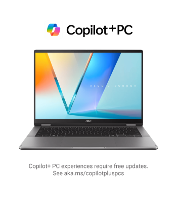 Notebook ASUS Vivobook 14 Flip OLED TP3407SA Intel Ultra 5 RAM 16GB SSD 512GB Touch