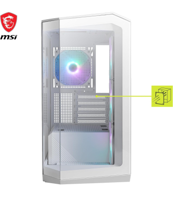 CASE MSI MAG PANO M100R PZ WHITE TOWER 306-7G26W22-HH9 4711377136488